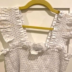 Hill House Blue Swiss Dot Nap Dress